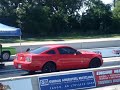 Red Mustang v6 Track 1/4 Mile