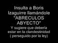 Carlos Dávila llama ABRECULOS a Boris Izaguirre