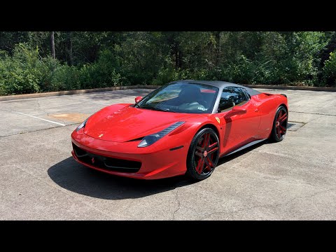how to drive a ferrari 458