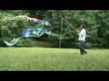 Big soap bubbles and tube