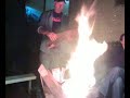 Dave takes Control of the Fire, May 2 2008