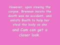 Bones Episode 4x22 "The Double Death of The Dearly Departed" - Press Release