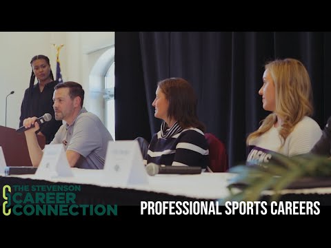 Ravens Staff Discuss Sports Careers at Stevenson