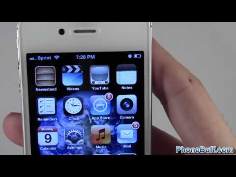 how to put battery percentage on iphone 4