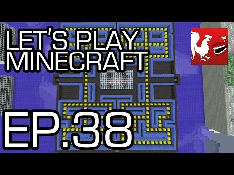 lets - Geoff, Jack, Michael, Gavin, Ray and Ryan play some Pac-Man in Minecraft. Who will scoff their way to the tower of pimps?