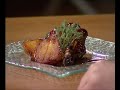 Cordero asado a la miel