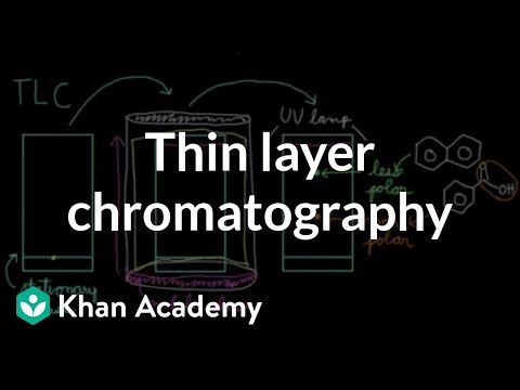 thin - Learn about how chemicals can be separated based on polarity through thin layer chromatography (TLC). By Angela Guerrero.