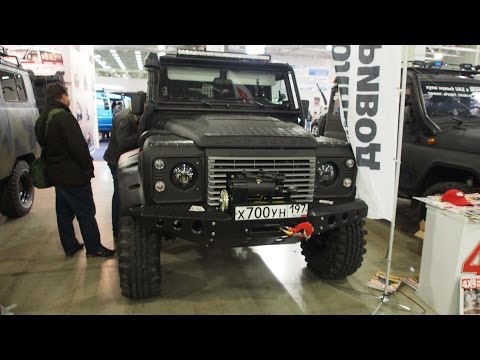 defender - Land Rover Defender 4x4 Offroad Tuning 3-я международная специализированная выставка транспортных средств повышенной проходимости «Вездеход» 2014....