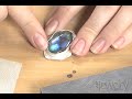 Art Jewelry - Setting a cabochon in a bezel part 2