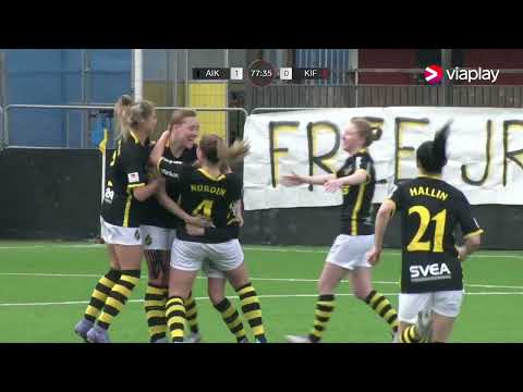 Höjdpunkter: AIK - Kif Örebro (2-0)