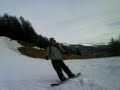 Mike en Kay springen schoter skireis Mike en Kay springen schoter skireis