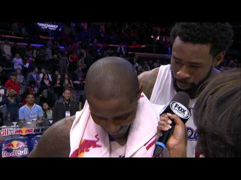 Video: DeAndre Jordan Sings to Jamal Crawford in Interview Bomb
