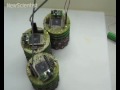 Shape-shifting robot forms from magnetic swarm Shape-shifting robot forms from magnetic swarm