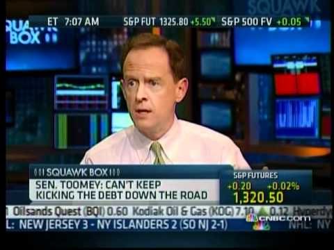 Sen. Toomey hosts Squawk Box - Segment 1 on the budget