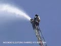 incendio en piso 17 de santiago(CBS)eleuterio ramirez 8-1-08