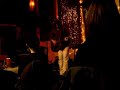 rhett miller, along with other musicians (including martha wainwright and teddy thompson-- also the m.c.), played a small benefit show to help raise money for the people if darfur.  he did six songs at the living room in nyc.  these are songs two and three.