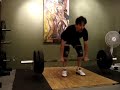 182 lb. clean and jerk - 25 July 2008