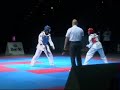Finale Taekwondo Deutsche Meisterschaften 2008 in Ingolstadt Damen (-47kg) Sümeyye Gülec vs. Jennifer  Manz. Ergebnis 8:1