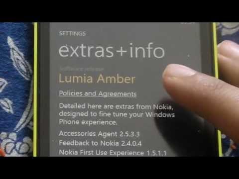 how to update lumia 520 to amber in india