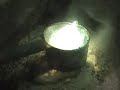 FRESNEL LENS BOIL WATER WITH SOLAR POWER