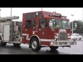 Brampton Fire Pumper & Hazmat 204 responding