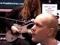 mattias ia eklund jamming at the laney booth namm 206