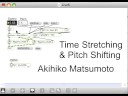 Time Stretching & Pitch Shifting by Max/MSP