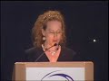 Justine Cassell Women of Vision Award Speech pt 1 Justine Cassell Women of Vision Award Speech pt 1