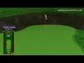 Golden Tee Great Shot on Southern Oaks!