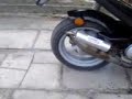 Palenie gumu Aprilia SR