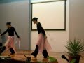 Davina and Matirda dance focolare
