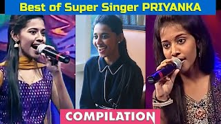 Best of Super Singer PRIYANKA - Songs Compilation