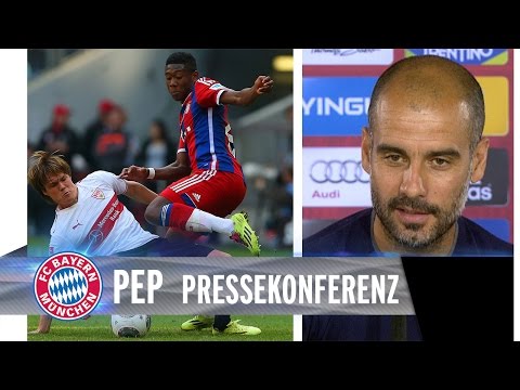 Pep Guardiola - Pressekonferenz vor Stuttgart Pep Guardiola - Pressekonferenz vor Stuttgart