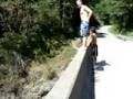 Jump Rock Climbing