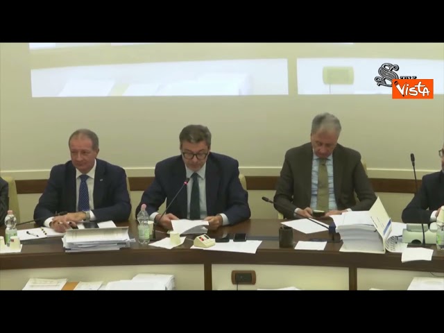 Manovra, Giorgetti: Quadro internazionale incerto, gestione responsabile dei conti