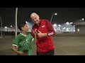 FIFA President and FIFA Legends play football with young Saudis