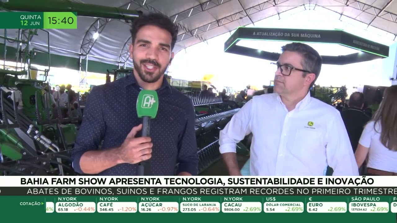 Bahia Farm Show apresenta tecnologia, sustentabilidade e inovação
