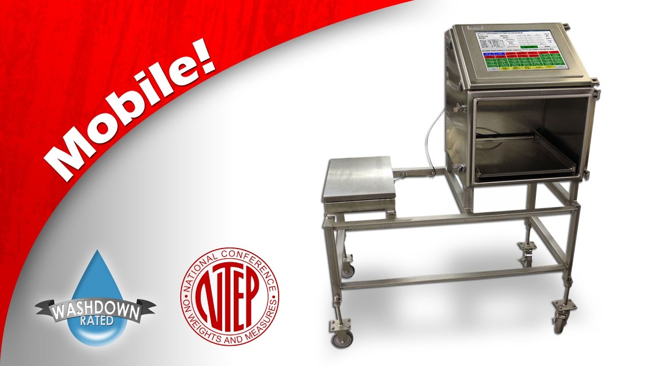 Mobile Washdown-Rated Manual Box Labeler