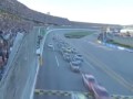 2009 Amp Energy 500 final laps and Mark Martins flip