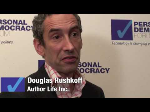 Q & A: Mark Pesce & Douglas Rushkoff - Making Participatory Democracy Sexy