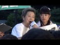 澤地久枝氏 スピーチ 『とめよう戦争法案、集まろう国会へ 6.24 国会包囲行動』戦争させない・9条壊すな!総がかり行動 戦争反対国会前集会 2015.6.24 @国会正門前 澤地久枝