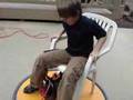 Twin Leaf Blower Hovercraft