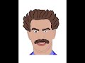 Borat Sagdiyev Cartoon Borat Sagdiyev Cartoon
