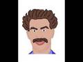 Borat Sagdiyev Cartoon