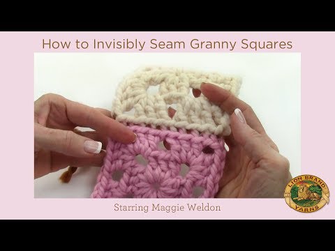 how to fasten granny squares