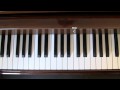 Georgia On My Mind - Easy piano lesson (Part 1)