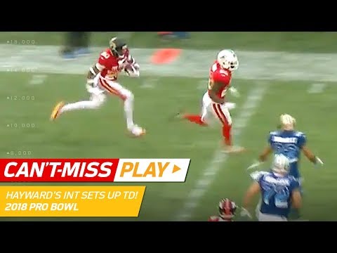 Video: Hayward's INT & Laterals, Hilton's Leaping Catch & Shady's TD! | Can't-Miss Play | 2018 Pro Bowl HLs