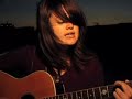 Jessica Ann performs on my roof.