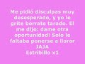 Tango lloron brenda asnicar con letra!!!