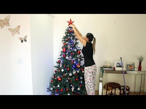 Montando a Árvore de Natal!! por Luiza Gomes